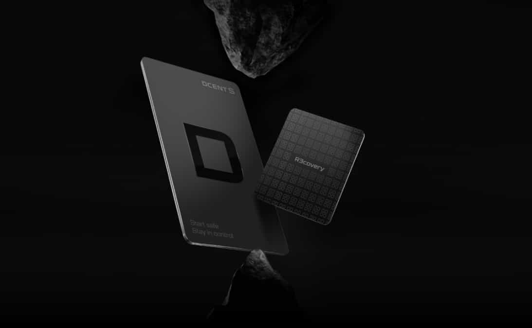 D'CENT Launches DCENT S, a Card-Format Crypto Hardware Wallet with a Dedicated Backup Card